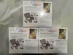 LOT OF 3 - Pokemon TCG Prismatic Evolutions Elite Trainer Box ETB Factory Sealed - Image 2
