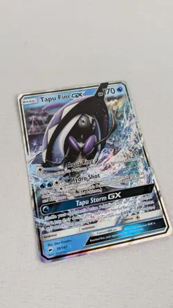 Pokemon TCG Card Sun & Moon Burning Shadows - Tapu Fini GX 39/147 - NM - Image 2