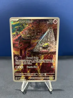 Pokemon TCG Scarlet & Violet Base Drowzee #210/198 Illustration Rare - Image 1