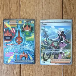 Pokemon TCG 2 SIR Card Lot Phantasmal Flames Rotom+Dawn SIR PACK FRESH Near Mint - Image 3