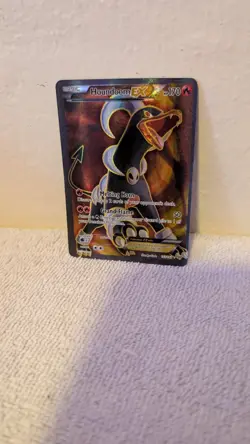 Pokemon Houndoom EX Full Art Ultra Rare Holo Card 153/162 XY Breakthrough (LP) - Image 3