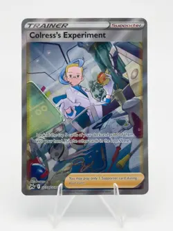 Colress's Experiment GG59/GG70 Crown Zenith: Galarian Gallery Holo Pokemon TCG N - Image 1