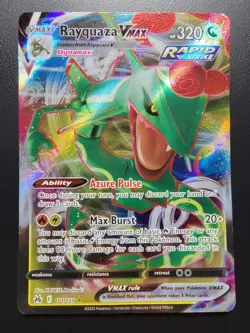 Rayquaza VMAX 101/159 Crown Zenith Holo pokemon - Image 1
