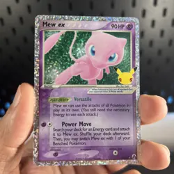 Mew ex 88/92 Holo - Celebrations 25th Anniversary Pokemon TCG Card Minty - Image 3