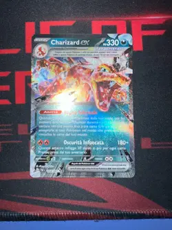 Pokemon TCG GCC Charizard ex PAF 054/091 Italiano - Destino di Paldea - Image 2