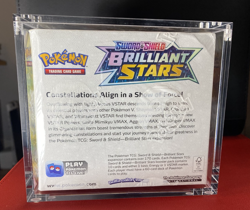 Pokemon TCG Brilliant Stars Booster Box - Factory Sealed - Acrylic Case Included - Image 5