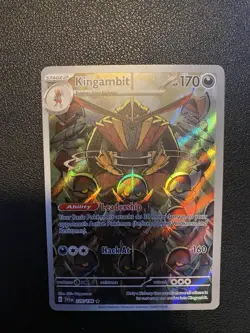 Pokemon TCG Kingambit 220/198 Scarlet & Violet NM/Mint Condition - Image 2