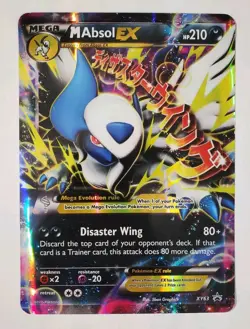 M Absol-EX XY63 XY Holo Black Star Promos JUMBO Pokemon TCG - Image 2