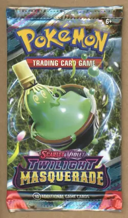 Pokemon Scarlet & Violet Twilight Masquerade Booster Pack Factory Sealed - Image 1