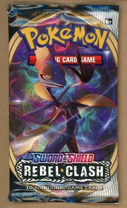 Pokemon Sword & Shield Rebel Clash Booster Pack Factory Sealed NEW - Image 1