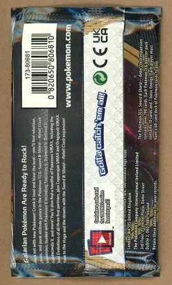 Pokemon Sword & Shield Rebel Clash Booster Pack Factory Sealed NEW - Image 2