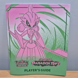Pokemon Paradox Rift Player's Guide TCG Elite Trainer ETB Booklet - Image 1