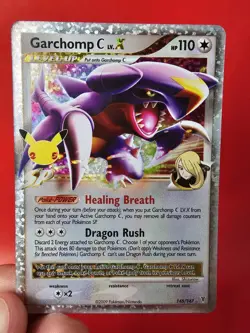 Pokemon 145/147 Garchomp C LV X Celebrations 25th Anniversary - Image 5