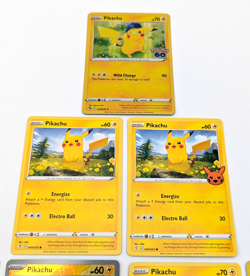 Lot of 20 Pokemon TCG Pikachu Lost Origin McDonald's Mew Silver Tempest Reverse - Image 3
