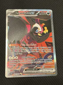 Pokemon TCG Shrouded Fable 092/064 Fezandipiti EX Special Illustration Rare - NM - Image 1
