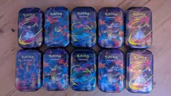 Pokemon TCG Mega Evolution Mini Tin Set (10x) Factory Sealed | Ships Worldwide - Image 1