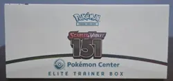 Pokemon Scarlet & Violet 151 Elite Trainer Box. -Pokemon Center- Factory Sealed - Image 3