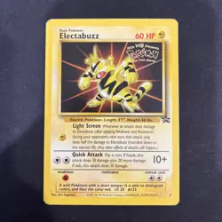 Pokemon TCG Electabuzz The First Movie Black Star Promo 2 - Image 1