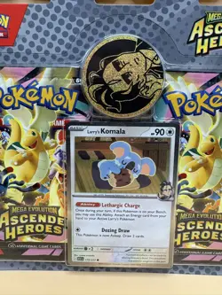 Pokemon TCG - Ascended Heroes 2 Pack Collection Blister - Larry's Komala- SEALED - Image 2