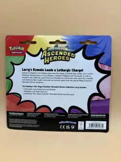 Pokemon TCG - Ascended Heroes 2 Pack Collection Blister - Larry's Komala- SEALED - Image 3