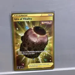 Pokemon Urn of Vitality Secret Rare 229/198 Chilling Reign Holo Single Strike - Image 1