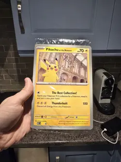Pokemon National History Museum Pikachu At The Museum Jumbo card | Sealed | 2026 - Image 1