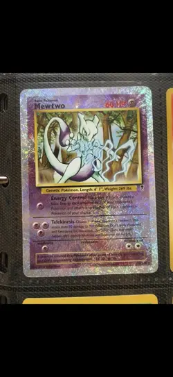 Pokemon Mewtwo Legendary Collection 29/110 Rare Reverse Holo 60HP English TCG - Image 1