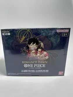 One Piece Card Game Romance Dawn Booster Box OP-01 (White Bottom) *NEW & SEALED* - Image 1