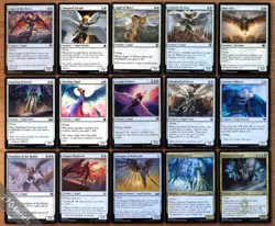 Set of 15 Pauper Legal Angel Cards *NM* English Magic the Gathering MTG EDH - Image 1