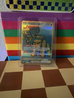 Pokemon TCG Ting-Lu EX Scarlet & Violet Paldean Fates Hyper Rare Card 244/091 - Image 1
