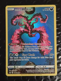 Pokemon TCG - Galarian Moltres - SWSH284 - Black Star Promo Crown Zenith NM #3 - Image 1