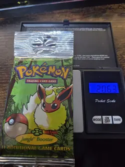 Pokemon Jungle Booster Pack Flareon Art Sealed Vintage WOTC 20.63g - Image 4