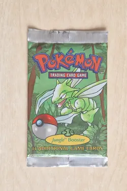 Australian Scyther Jungle Booster Pack - Pokemon 1999-2000 WOTC Red Logo - Image 1