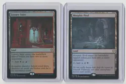 MTG Battle for Baldurs Gate rare Land lot / Morphic Pool / Luxury Suite Foil - Image 1