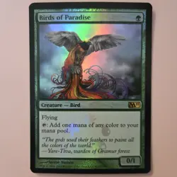 Birds of Paradise Buy A Box Promo Foil Magic 2011 165/249 LP - Image 1