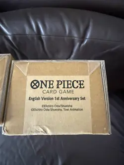 One Piece Card Game English Version 1st Anniversary Set SEALED - VERY RARE - Image 1