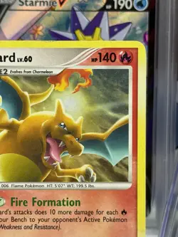Pokemon TCG Charizard 1/99 Arceus Holo HP - Image 4