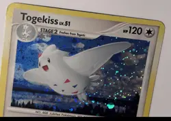 Pokemon TCG Togekiss Holo Card Lv. 51 11/106 Great Encounters 2008 MP - Image 3