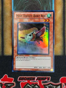 Yugioh Mist Valley Baby Roc HA02-EN014 Super Rare 1st Ed NM - Image 1