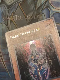 Yu-Gi-Oh! Dark Necrofear LON-065 1st Edition Ultra Rare Asian English LP - Image 3