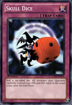 Skull Dice - 1st Edition LCJW-EN074 - LP - YuGiOh - Image 1