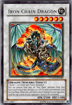 Iron Chain Dragon - CSOC-EN040 - Rare - Unlimited - Image 1