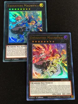 Yugioh Exosister Magnifica DIFO-EN046 1ST ULTRA x2 (NM) - Image 1