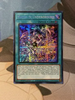Yugioh! TCG - Maliss in Underground - Prismatic Secret Rare - MP25-EN127 - Image 1