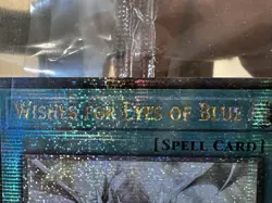Wishes for Eyes of Blue QCSR SDWD-EN042 Sealed Foil Press-Through + Name Shift - Image 4