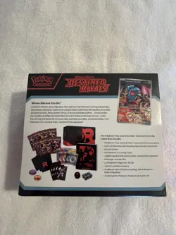 Pokemon TCG Destined Rivals ETB Elite Trainer Box Brand New & Factory Sealed - Image 2
