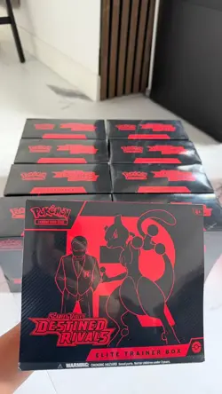 Pokemon TCG Destined Rivals ETB Elite Trainer Box | Brand New | FACTORY SEALED - Image 1