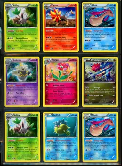2014 Pokemon XY FLASHFIRE Set Near Complete HOLO REVERSE FOIL Cards Lot NM MINT - Image 2