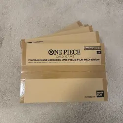 8 x One Piece TCG | Film Red Edition Premium Card Col | Bandai English Sealed - Image 1