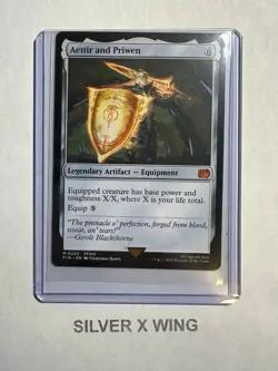 Aettir and Priwen x1, MTG, Magic the Gathering, Final Fantasy, FIN, NM - Image 1